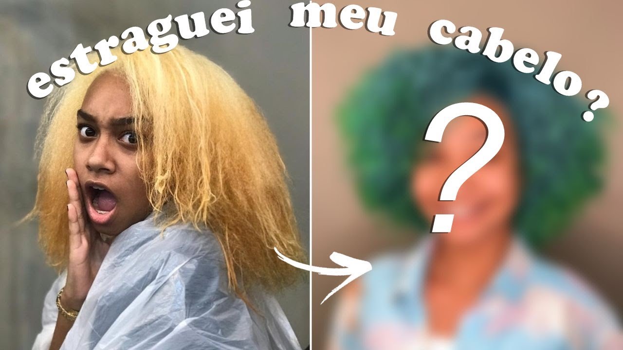 PINTANDO MEU CABELO *voltei para o colorido* 🌈💆🏾‍♀️