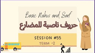 Basic Nahw and Sarf Session#55 حروف ناصبة للمضارع