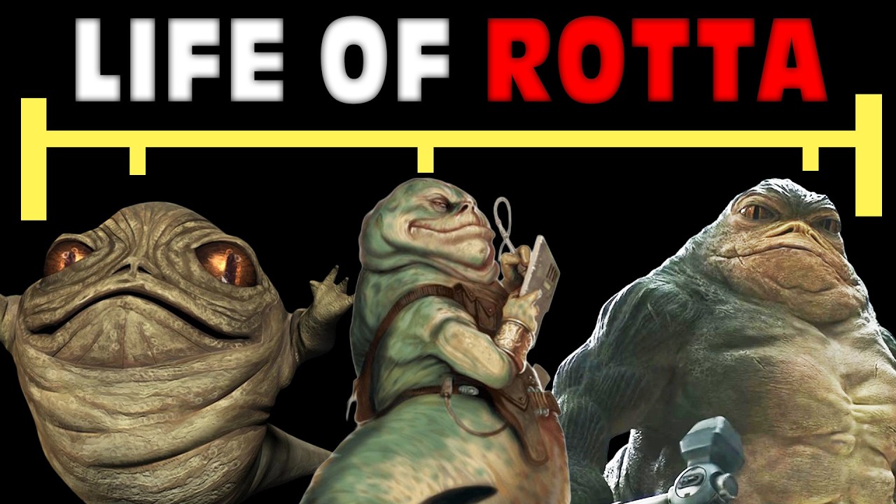 The Entire Life of Rotta the Hutt (Jabba's Son) [24BBY - 9ABY] - YouTube