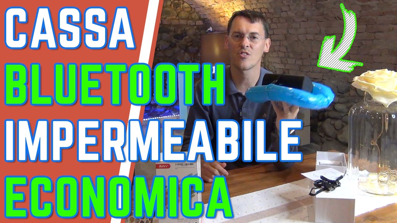 CASSA BLUETOOTH IMPERMEABILE economica e potente 30 Watt