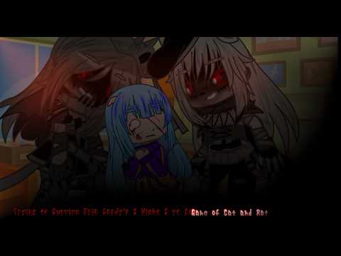 Trying to Survive Fnia Candy's 3 Night 3 pt 2 Game of Rat and cat |Gacha Fnia