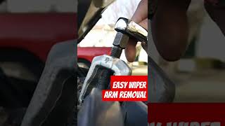 easy wiper arm removal #rustbelt #ohio #vw #audi #mk5 #lifehacks #mechanic #diy