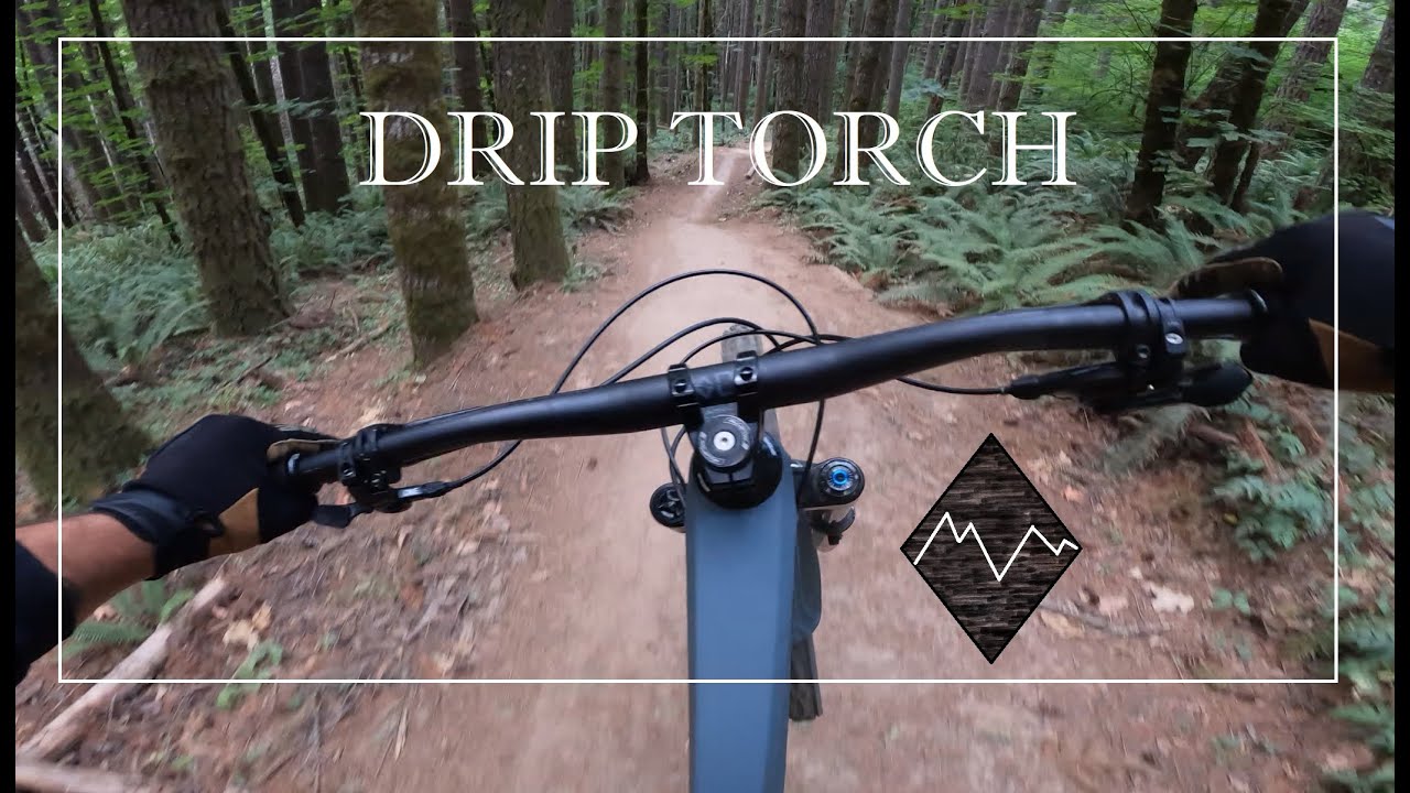 MTB JUMP TRAIL - Drip Torch, L.L Stub Stewart State Park, OREGON