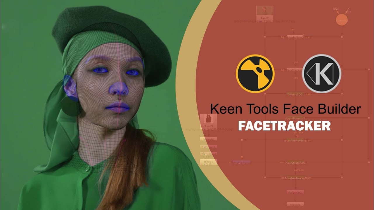 Nuke tutorial for beginners | keentools face tracker in nuke - YouTube