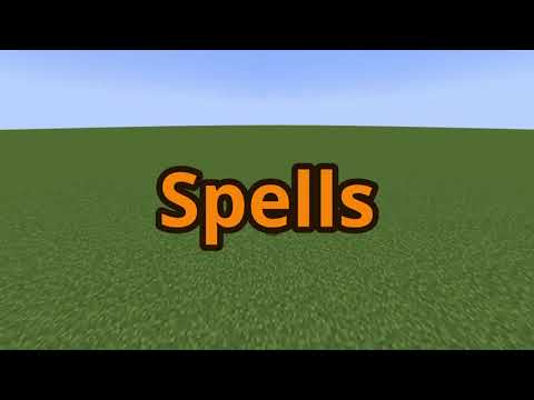 #2 Showcase | Custom spell system in minecraft made with skript