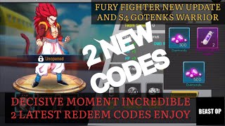 2 Gift Codes Universe Savior Legendary Fighter - SSG TRUNKS Best Arena Match - Fury Fighter Codes screenshot 5