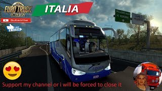 Euro Truck Simulator 2 (1.36) 

IRIZAR PB 6x2 by DBMX Road to Florence Italy DLC by SCS Software + DLC's & Mods

Support me please thanks
Support me economically at the mail
vanelli.isabella@gmail.com

Roadhunter Trailers Heavy Cargo 
http://roadhunter-z3