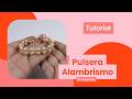 Aprende a hacer una pulsera en ALAMBRISMO... Pulsera PASO A PASO... Pulsera Fácil...Pulsera Diy