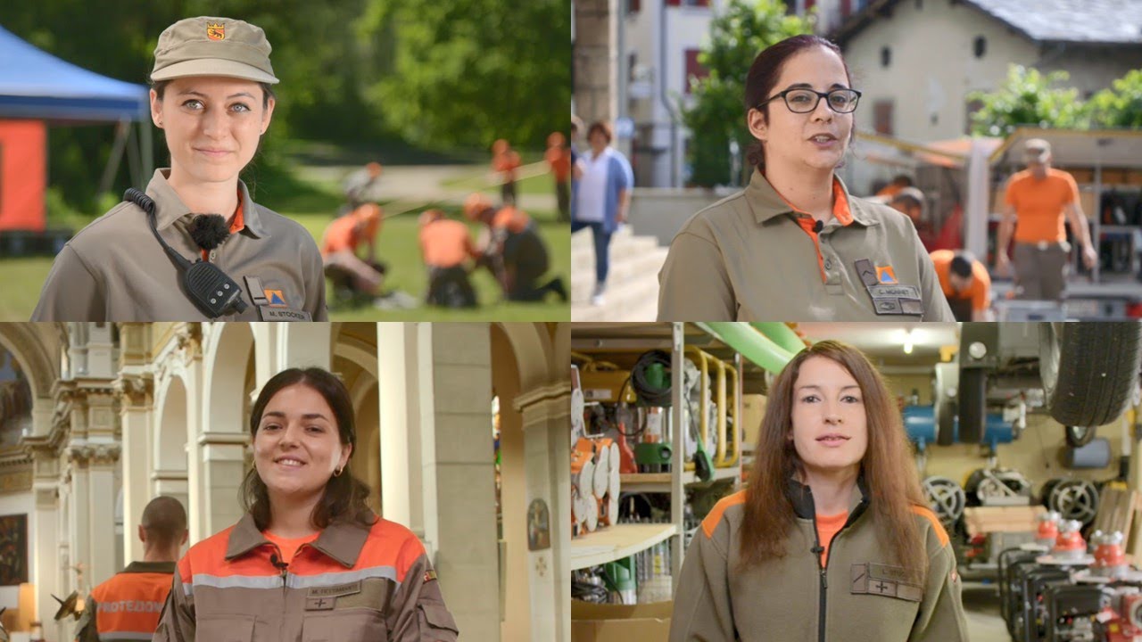 Femmes dans la protection civile | S’engager pour la protection de la population