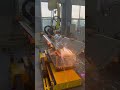 Light Rail Seat Frame Laser Cutting | High-Strength Structures | CyRobotLaser #shorts