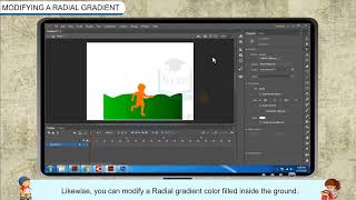 Modifying a Radial Gradient