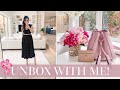 COME UNBOX WITH ME! SPRING LUXURY HAUL ft. SAINT LAURENT, MULBERRY ETC. | AD