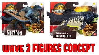 Load Of Jurassic World Rebirth Wave 3 Figures Ideas..