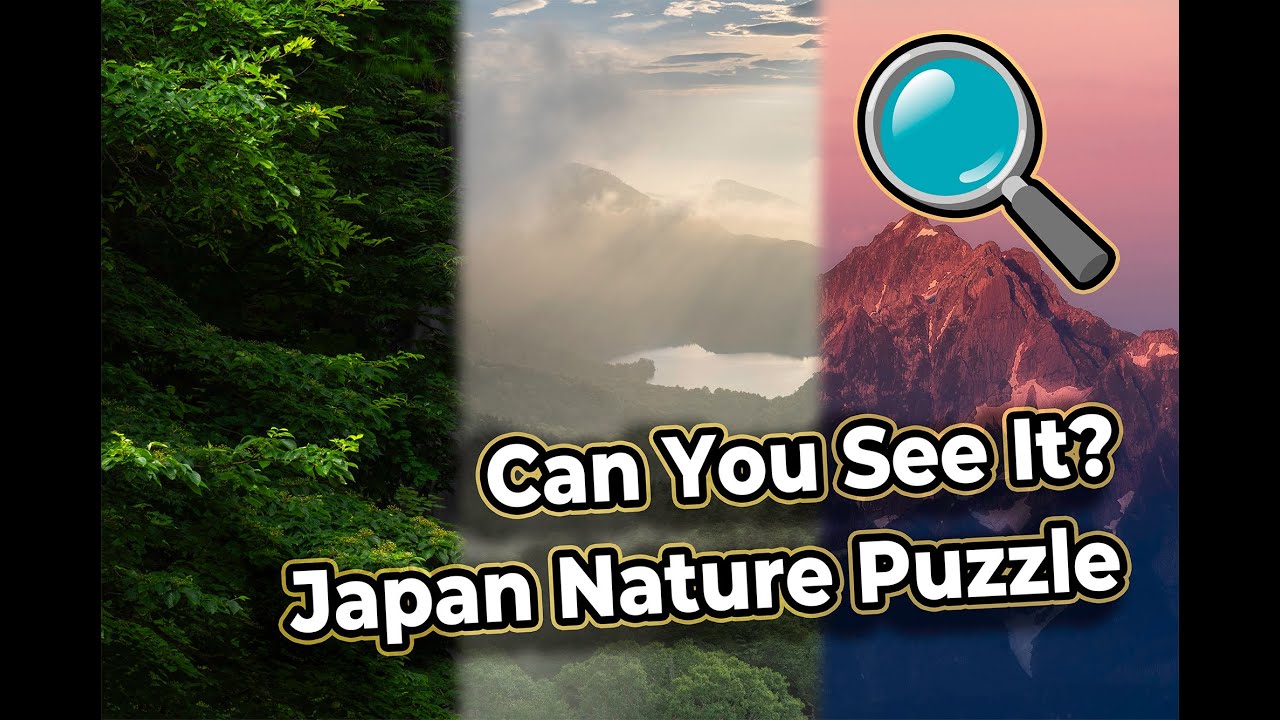 Spot the Difference (3 Changes) | Japan Nature Photo Puzzle
