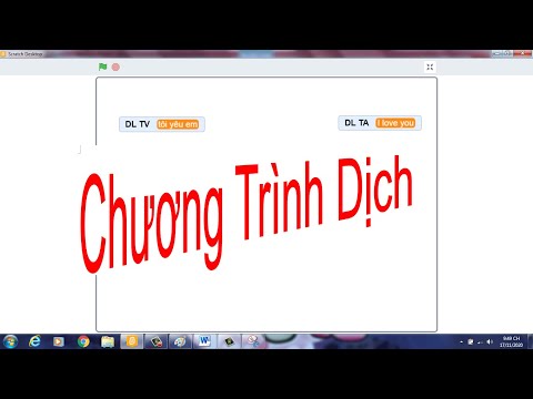 Video Lập Trình Scratch Viết Chương Trình Dịch Tiếng Anh Đơn... - youtube