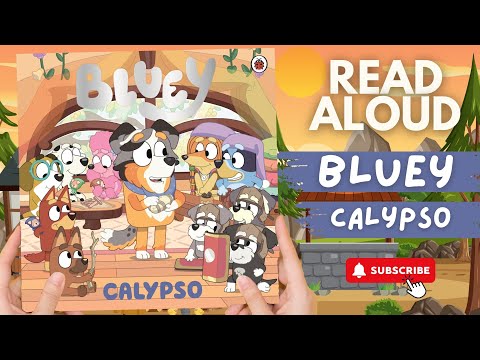 Bluey Book 💙  |  Calypso  |  Read Aloud Bedtime Story Audiobook