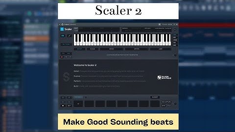 Discover the Musical Secrets of Producers: Scaler 2 - The MIDI Chord and Melody Generator.