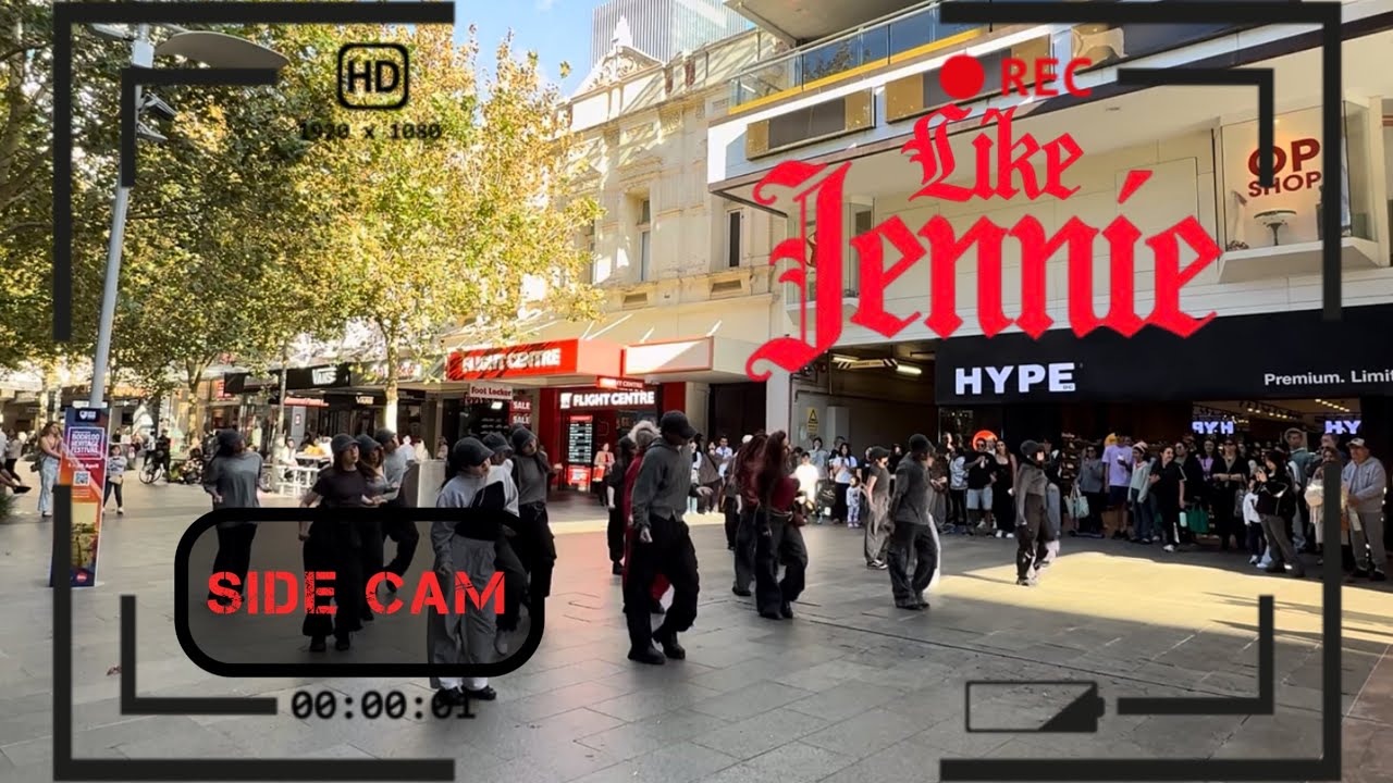 [SIDE CAM | KPOP IN PUBLIC] JENNIE ‘LIKE JENNIE’ DANCE COVER | 21 DANCERS | PERTH, AUSTRALIA - aeris
