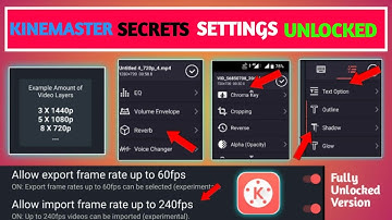 How to export a 60fps video in KineMaster | KINEMASTER Frame Rate For YouTube | kinemaster tutorial