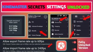 How to export a 60fps video in KineMaster | KINEMASTER Frame Rate For YouTube | kinemaster tutorial
