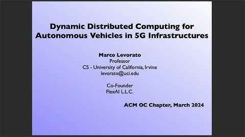 Dynamic distributed computing for autonomous vehicles in 5G infrastructures