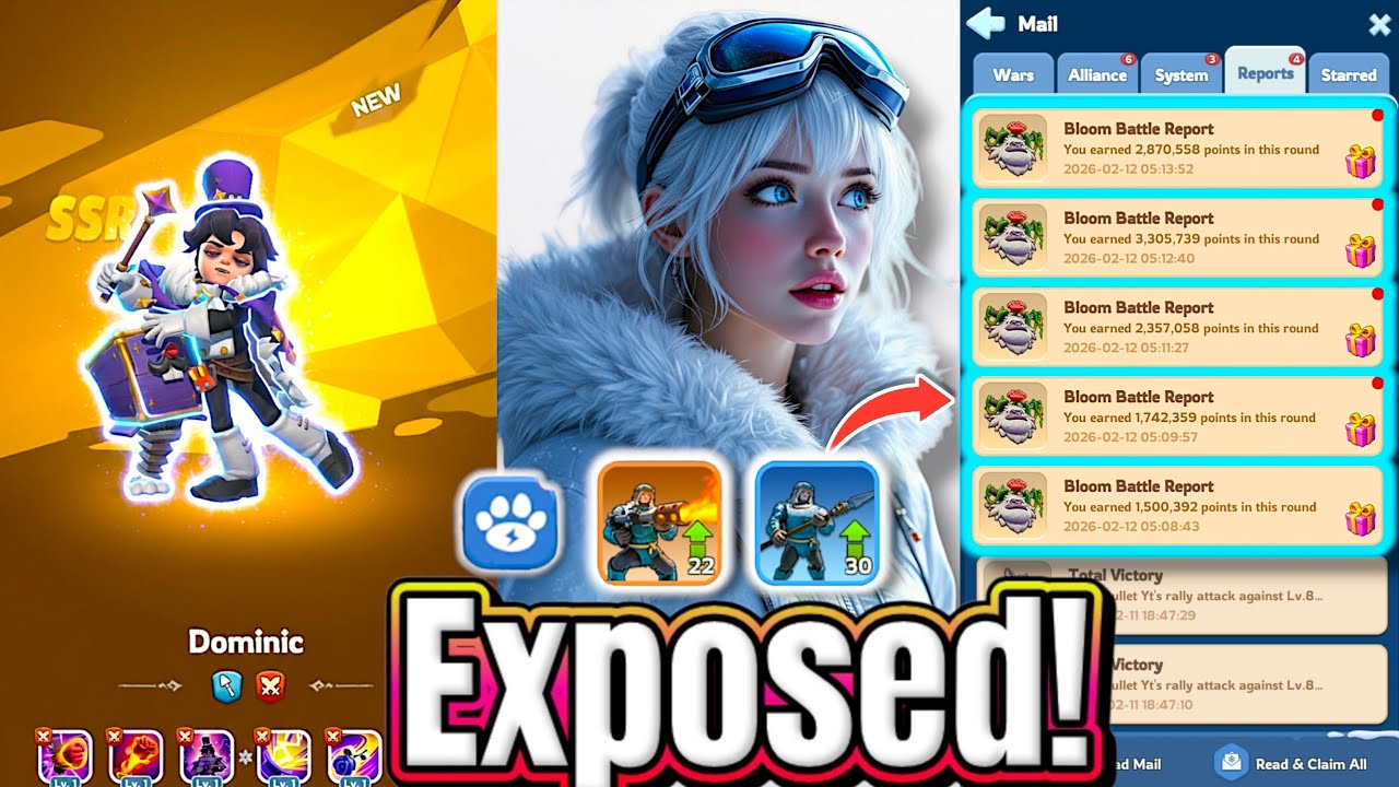 Do you Know " Rosarion Leaderboard Secret ?? Gen 14 " Dominic ". Whiteout Survival 🔮