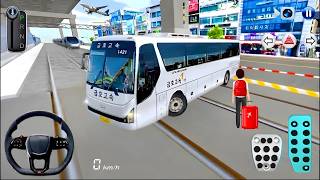 Luxury Bus Stuck on Railway Track 😱 Train Incoming!🚌🚄 Extreme Railway Gameplay | 3D Driving Class screenshot 4