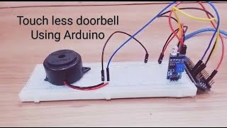 Touchless (covid-19) Doorbell using Arduino and IR sensor