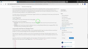 Generate and Analyze Logs -trailhead challenge