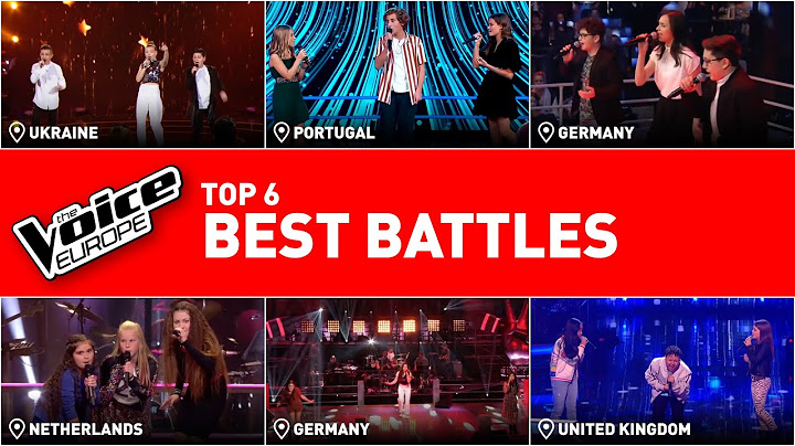 The BEST Battles of all-time on The Voice Kids! | TOP 6