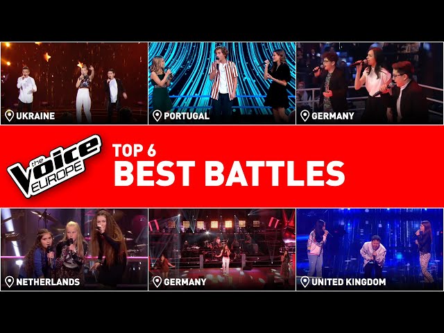 The BEST Battles of all-time on The Voice Kids! | TOP 6 class=