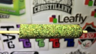 7 Strain Cannagar With Purple Rose