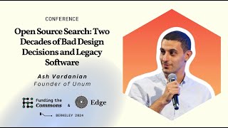 Open Source Search: Two Decades of Bad Design Decisions & Legacy Software - Berkeley 2024 screenshot 5