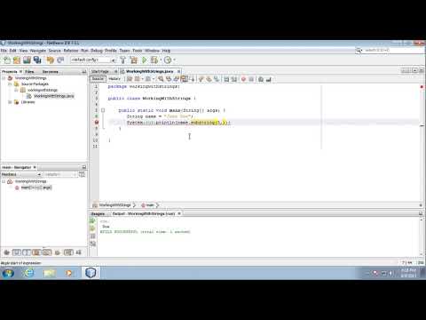 Modifying Strings with Subtring in Java