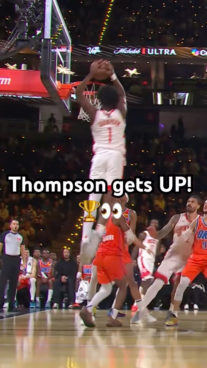 Amen Thompson GETS UP for the SLAM! ??|#Shorts