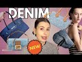 2024year of the denim bag louis vuitton sky denim hermes shoulder birkin coach tabby dior