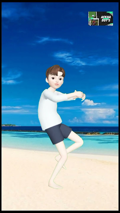 joget pantai!! animasi lucu!! #comedyfilms #afkha