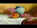 Gouache Still Life Painting By Yasser Fayad