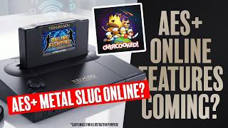 NEOGEO AES+ Online Cross Play is COMING! (In a way)