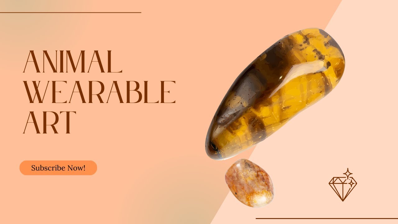 Where nature inspires design, animal wearable art jewelry crafted in striking gemstones. ✨