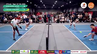 TỨ KẾT: HOÀNG SAMURAI/ĐẠT TRỐ vs PHÚC PHAN/HARSH MEHTA | VTVcab Pickleball Vũ Yên 2026