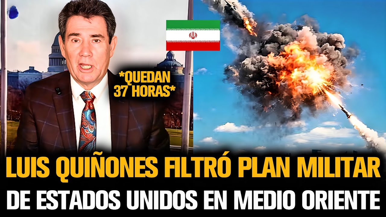 LUIS QUIÑONES FILTRÓ EL PLAN MILITAR DE ESTADOS UNIDOS EN MEDIO ORIENTE