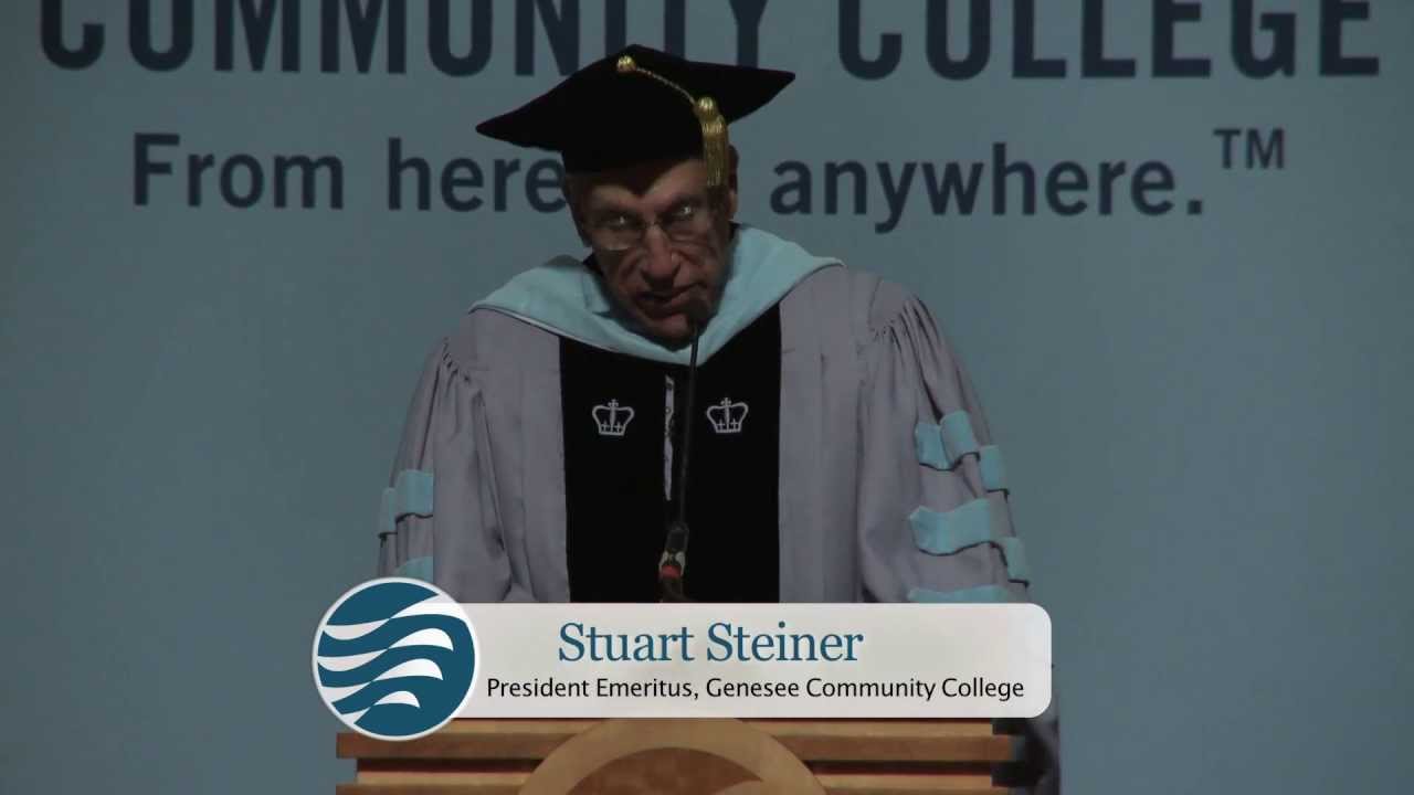 Inauguration of TCC's 5th President Speaker Stuart Steiner YouTube