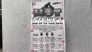 BIG FAST PLAY WINNER HOT TICKET PA LOTTERY