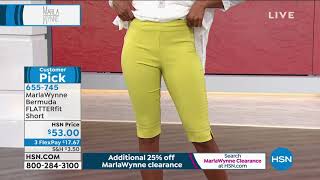 Marlawynne Bermuda Flatterfit Short