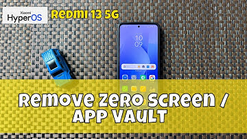 How To Remove Zero Screen / App Vault On Redmi 13 5g