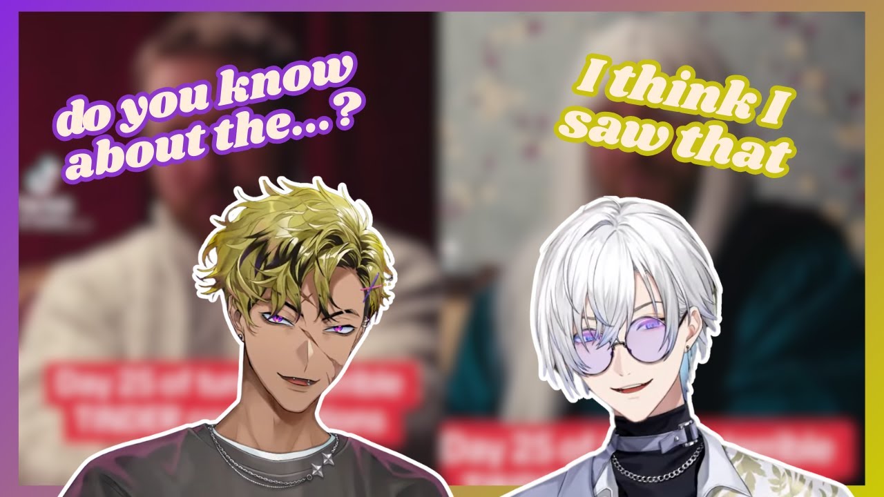 Vanta asking Kaelix about this one Tiktok video (and re-enacting it 👀) 【NIJISANJI EN Clip】