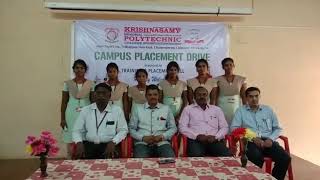 Getek Campus Interview (Selected) at Krishnasamy Polytechnic College Cuddalore on 13-01-2020 screenshot 2