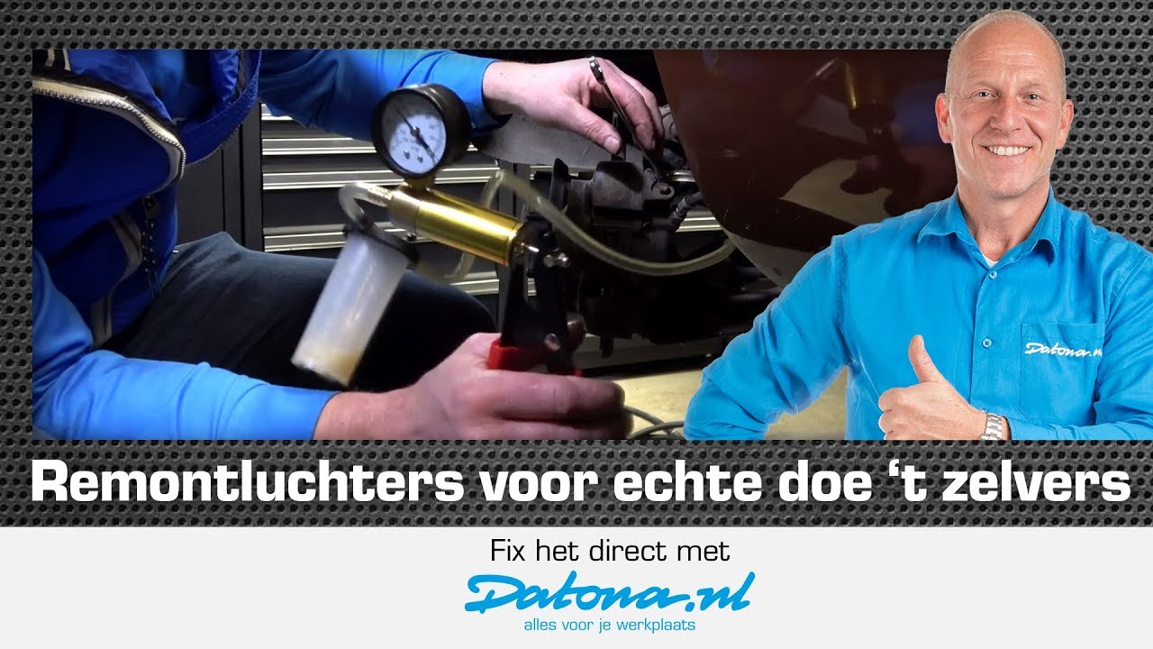 Hoe Werkt Een Remontluchter Remmen Ontluchten Rintje Ritsma Laat T Zien Datona Nl Youtube