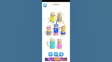 Rope Color Match 3D Level 1457